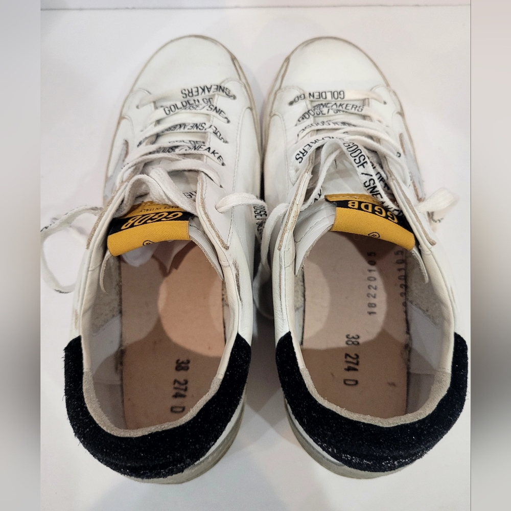 GOLDEN GOOSE SNEAKERS Size 38 in Excellent Condition - Picture 6 of 12